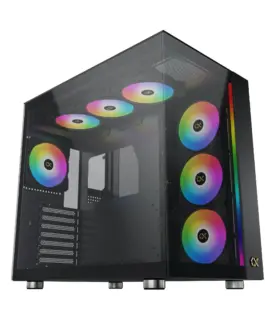 Alternative view of Xigmatek кутия Case EATX - AQUA ULTRA AIR - 7 ARGB Fans