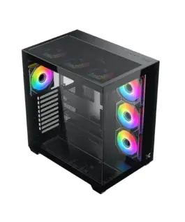Alternative view of Xigmatek кутия Case ATX - Aqua V Air (H23A) - 7 ARGB Fans