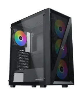 Xigmatek кутия Case ATX - Blade - 4 RGB Fans