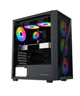Alternative view of Xigmatek кутия Case ATX - Blade - 4 RGB Fans