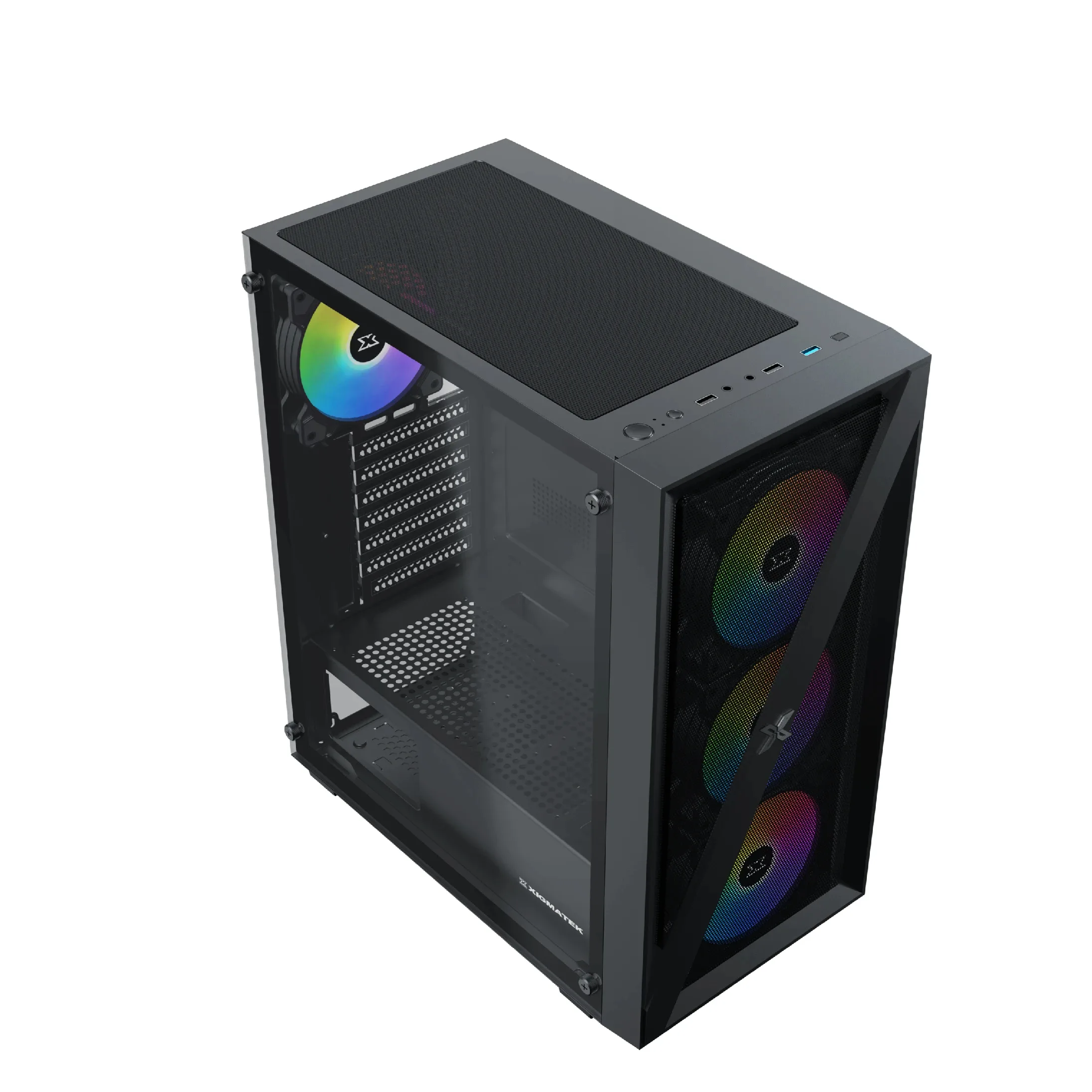 Xigmatek кутия Case ATX - Blade - 4 RGB Fans - Image 3