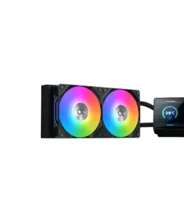 Xigmatek водно охлаждане Water Cooling Connect 240 – LED Display