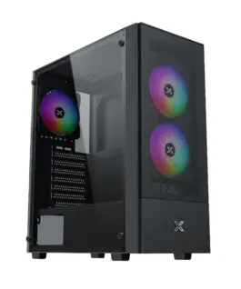 Xigmatek кутия Case ATX - Hero II Air 3F - RGB Tempered Glass