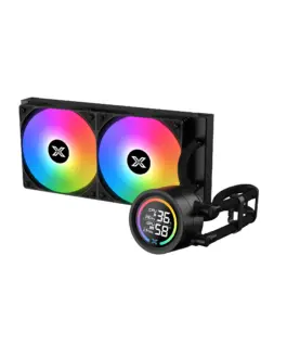 Alternative view of Xigmatek водно охлаждане Water Cooling LK 240 Digital - LED Display, A-RGB