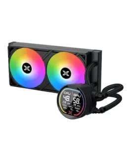 Alternative view of Xigmatek водно охлаждане Water Cooling LK Pro 240 Digital - 2.7 inch Digital LCD Display
