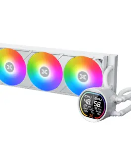 Alternative view of Xigmatek водно охлаждане Water Cooling LK Pro 360 Digital Arctic - 2.7 inch Digital LCD Display