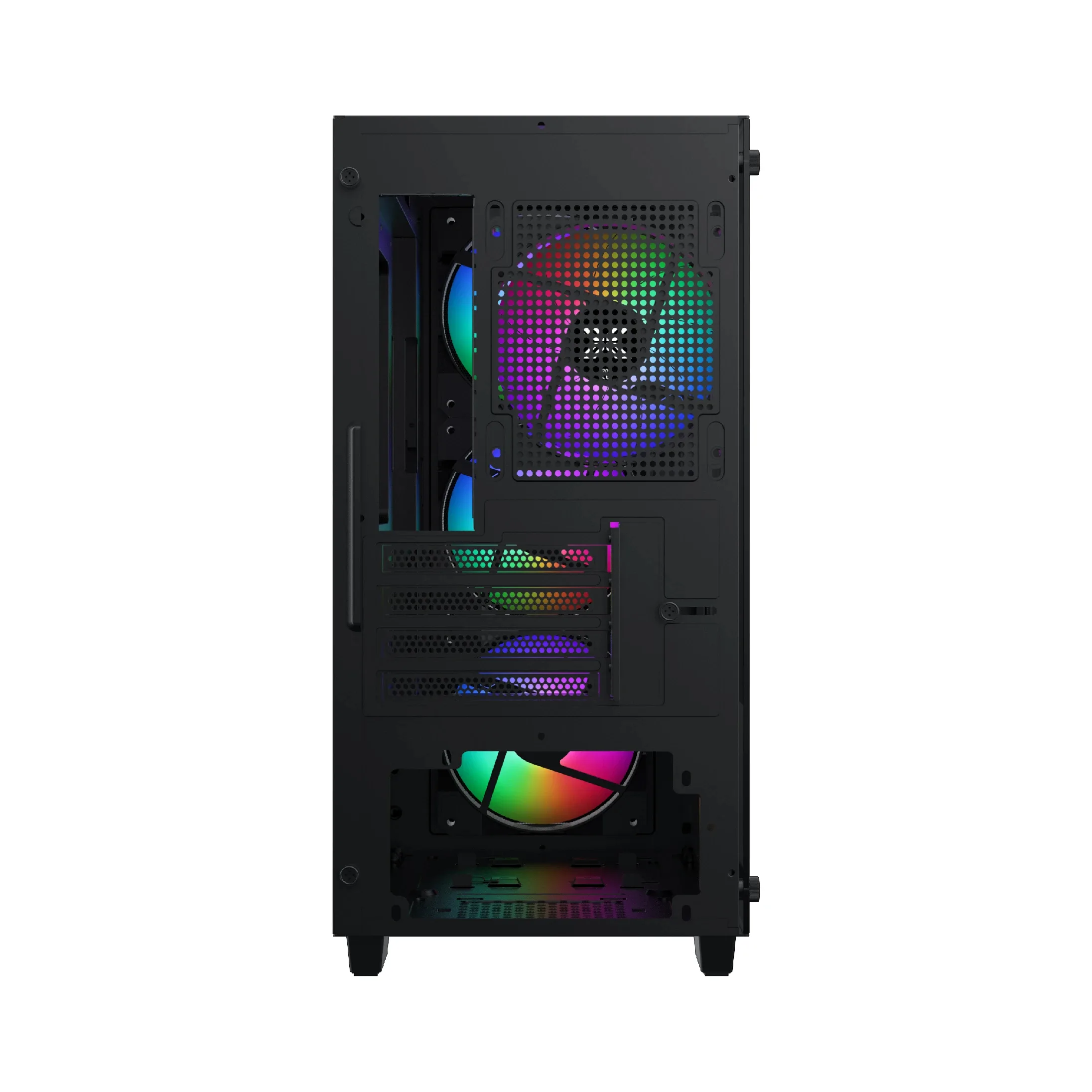 Xigmatek кутия Case mATX - NYX Air II - 4 RGB Fans - Image 5