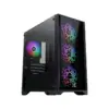 Xigmatek кутия Case mATX - NYX II - 4 RGB Fans