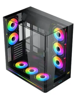 Alternative view of Xigmatek кутия Case E-ATX - PANO II - 8 ARGB Fans
