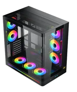 Alternative view of Xigmatek кутия Case E-ATX - PANO II AIR - 8 ARGB Fans