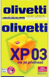 ГЛАВА ЗА OLIVETTI ARTJET 10/12/JET LAB 600 - XP-03 (XP03) - CMYK - Black & Color - HIGH CAPACITY - OUTLET - PN