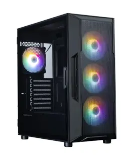 Zalman кутия Case ATX - I3 NEO V2 Black - RGB Mesh