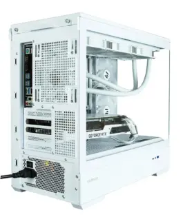 Zalman кутия Case mATX – P30 White – aRGB