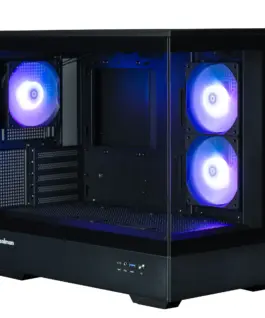 Zalman кутия Case mATX – P30 Black – aRGB