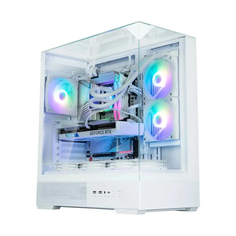 Zalman кутия Case ATX - P40 Prism White - Image 73