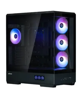 Zalman кутия Case ATX – P50 DS Black – Digital Display