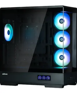 Zalman кутия Case ATX – P50 DS Black – Digital Display