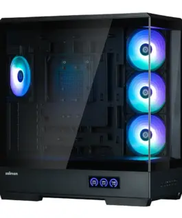 Zalman кутия Case ATX – P50 DS Black – Digital Display