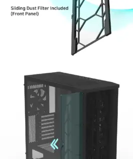 Zalman кутия Case EATX – Z10 PLUS – Tempered Glass