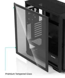 Zalman кутия Case EATX – Z10 PLUS – Tempered Glass