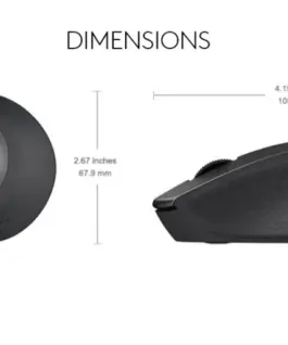 МИШКА LOGITECH M330 SILENT PLUS – Black – PN 910-004909