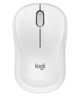 Безжична мишка Logitech M240 Silent Bluetooth 910-007120 - бяла