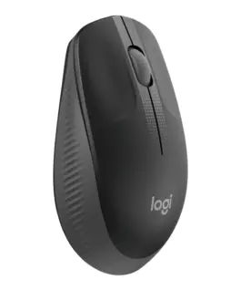Alternative view of Безжична мишка Logitech M190 Full-size тъмно сив 910-005905