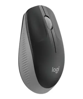Безжична мишка Logitech M190 Full-Size сиво-черна