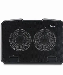 Hama Охлаждаща поставка за лаптоп "Black Metal" 40 см (15.6") 126806