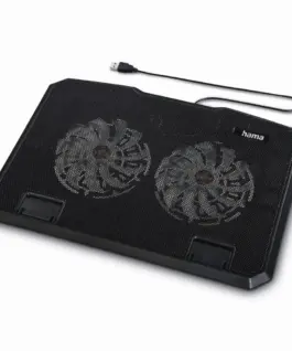 Alternative view of Hama Охлаждаща поставка за лаптоп "Black Metal", 40 см (15.6"), 126806