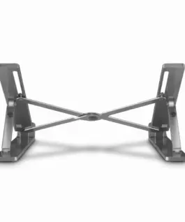 Alternative view of HAMA "Aluminium" стойка за лаптоп, сгъваема, накланяща се, до 39 см (15,4"), сребриста