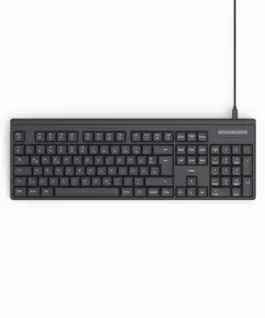 HAMA Жична клавиатура CK-100 кирилизирана USB-C USB-A