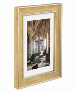 Alternative view of HAMA Рамка за снимки, "Rustic", 20 x 30 см, пластмасова, дъб