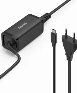 HAMA Зарядно за лаптоп USB-C PD GaN 5-20V/45 W