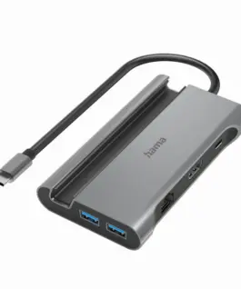 Докинг станция за лаптоп HAMA "Connect2Mobile V2" USB-C 7 в 1