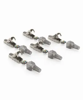 Alternative view of HAMA Комплект мрежови конектори, CAT 6a, 10 Gbit/s, екраниран, инсталиране без инструменти