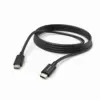 Hama Кабел за зареждане USB-C - USB-C 3 м черен