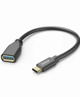 HAMA Адаптер OTG USB-C мъжко - USB-A женско