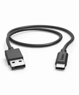 HAMA Кабел  USB-C - USB А 05 м 480Мbit/ 3А черен
