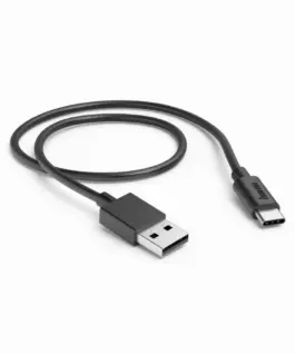 Alternative view of HAMA Кабел  USB-C - USB А, 0,5 м, 480Мbit/ 3А, черен
