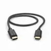 HAMA Кабел за зареждане USB-C - USB-C 05 м черен
