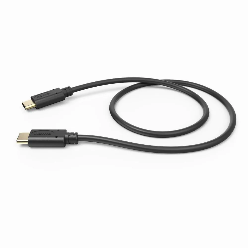 HAMA Кабел за зареждане, USB-C - USB-C, 0,5 м, черен - Image 4