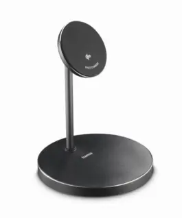 HAMA Безжична зарядна станция Qi2 15W черно