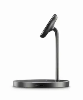 Alternative view of HAMA Безжична зарядна станция Qi2, 15W, черно