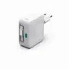 HAMA Бързо зарядно 65 W GaN 2x USB-C с разтегателен кабел 0.7м