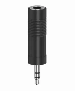 HАМА Аудио адаптер 6.3 мм жак - 3.5 мм жак стерео