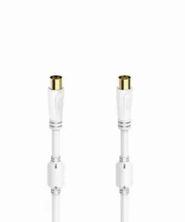 HAMA Коаксиален антенен кабел позлатен 15 м 100 dB