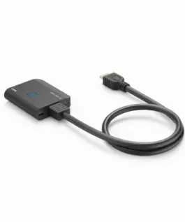 Alternative view of HAMA Сплитер 4K HDMI мъжко - 2 x HDMI женско, черен