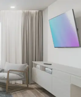 Стенна стойка за TV Hama