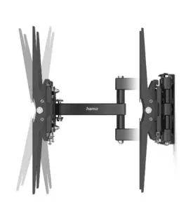 Alternative view of Стенна стойка за TV HAMA, 216 см (85), до 50 кг, въртяща се, накланяща се, издърпваща се